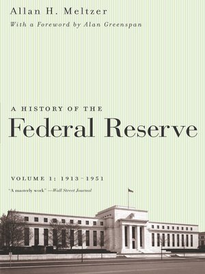 cover image of A History of the Federal Reserve, Volume 1